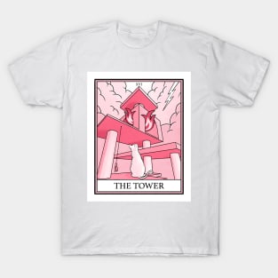 Tower Cat Tarot T-Shirt